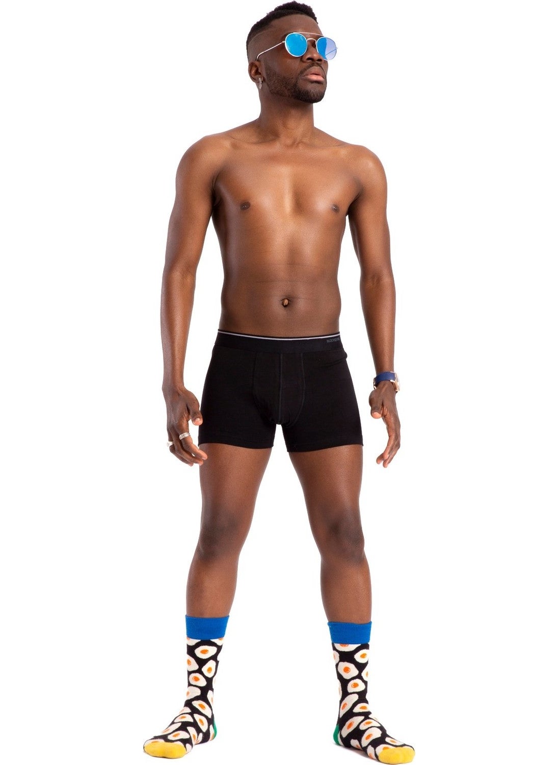 Men's Cotton Shorts Boxer 3 Pack Blackspade 9670