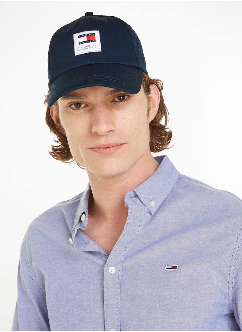 Men's Modern Patch Cap, Organic Cotton