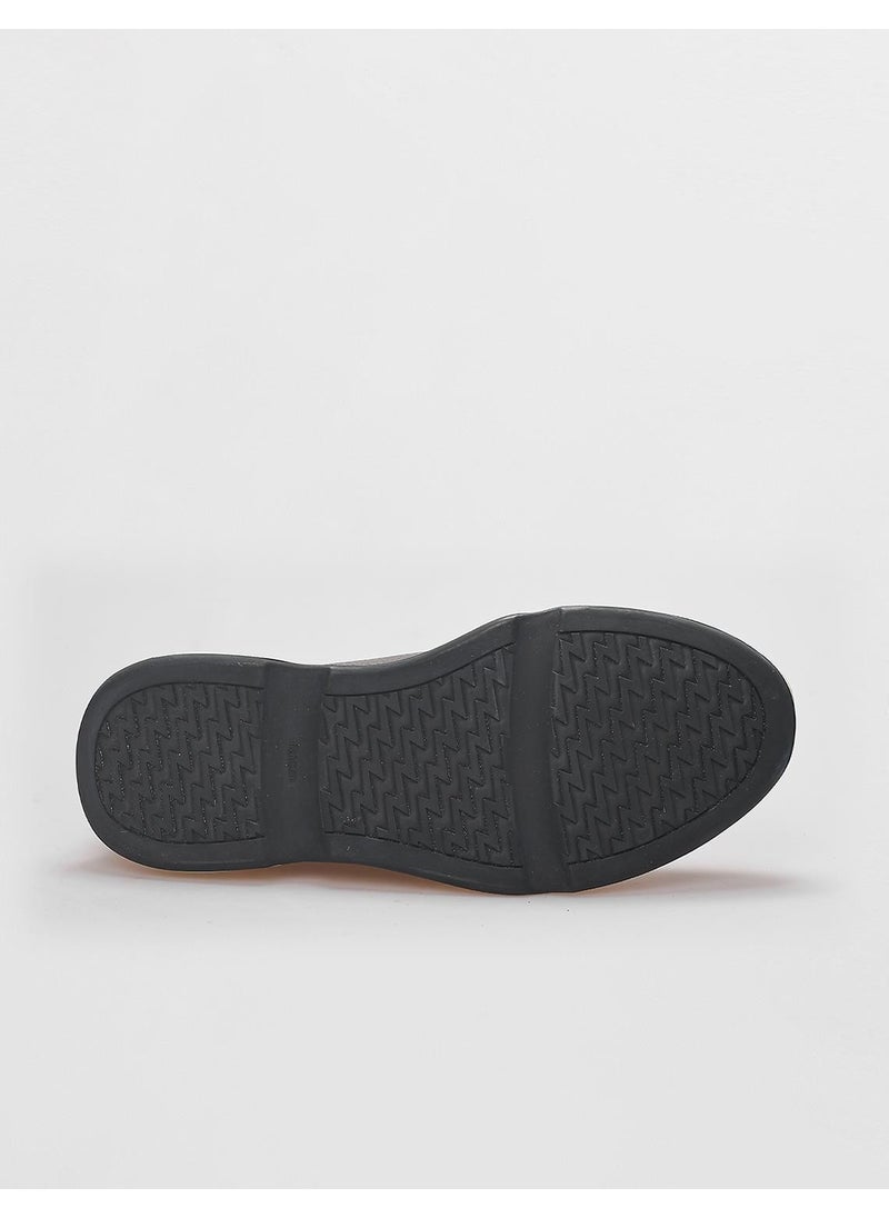 Leather Brown Men's Sports Shoes