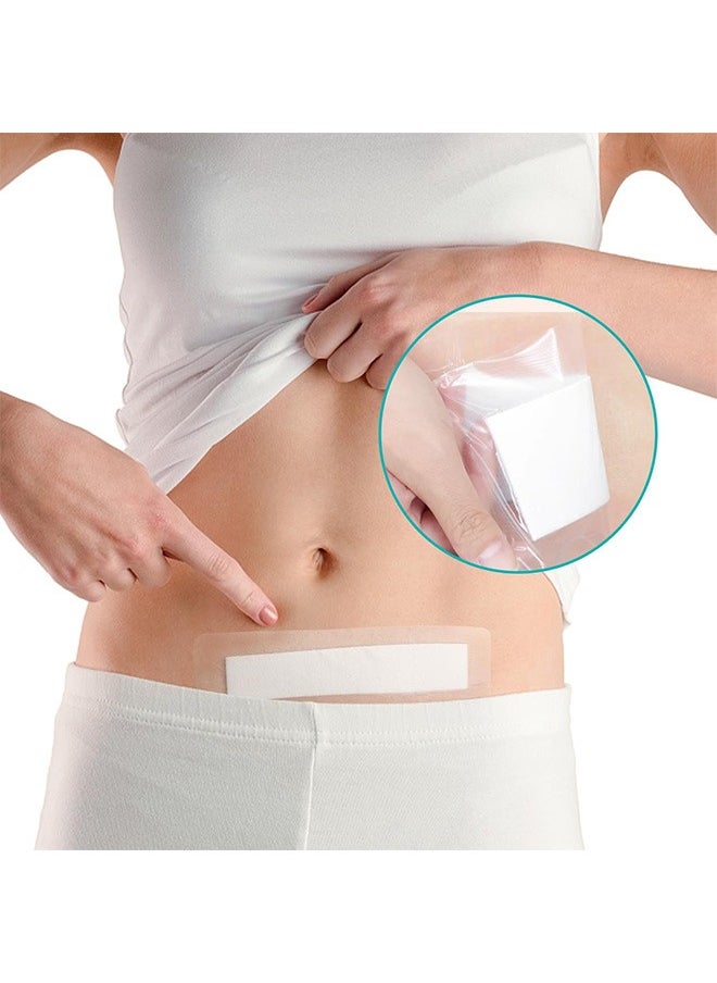 C-Section complex Waterproof Bandages, 10*25cm Tummy Tuck Shower Protector Scar Covers, Protective Pad Patches, Large Wound Care Supplies (Clean)