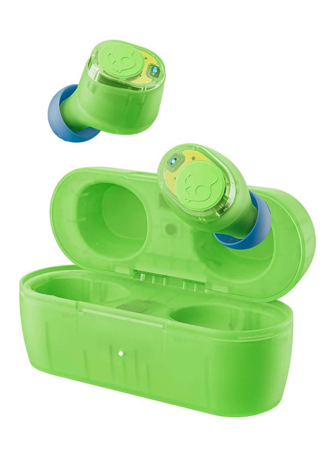 Jib True Wireless In-Ear Earbuds With Charging Case Transparency - Limited Edition Clear Green/Blue
