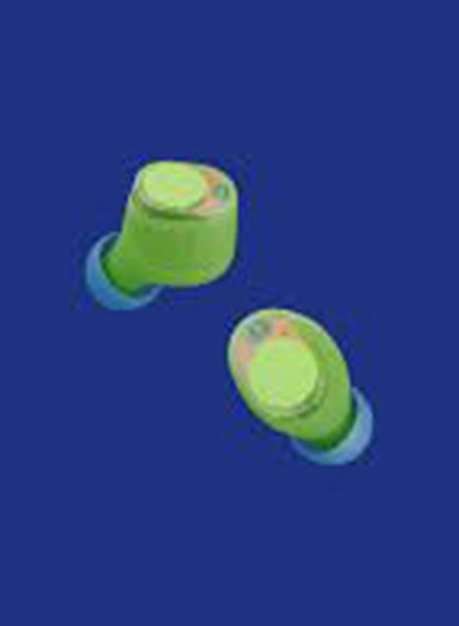 Jib True Wireless In-Ear Earbuds With Charging Case Transparency - Limited Edition Clear Green/Blue