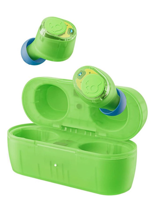 Jib True Wireless In-Ear Earbuds With Charging Case Transparency - Limited Edition Clear Green/Blue