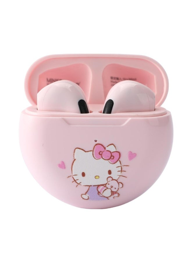 Hello Kitty Classic Series TWS Earphones  Model: XS66 (Pink)