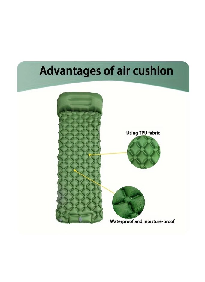 sleeping air mattress Green Color