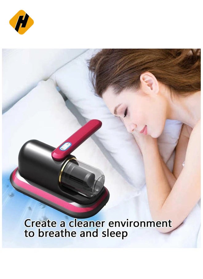 Bed Vacuum Cleaner Upgraded Cordless UV Vacuum Cleaner, Handheld deep Mattress Vacuum Cleaner, Effectively Cleans Bedding, Sofas, Carpets and Other Fabric Surfaces