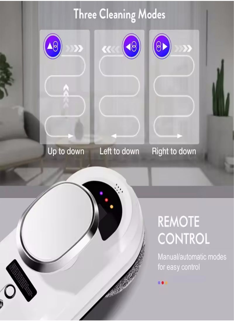 5600Pa Vacuum Cleaner Robot Remote Control Window Cleaning Robot MEMS Path-clean Sensor Silent Window Glass Wipe Cleaning Robot