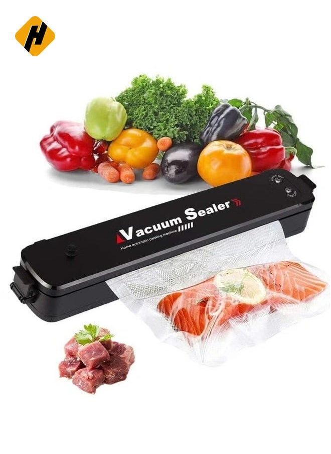 Vacuum Sealer Machine 2022 Upgraded Automatic Food Sealer Machine with 20 Sealing Bags Food Vacuum Air Sealing System for Food Preservation Storage Saver Easy to Clean | Safety Certified