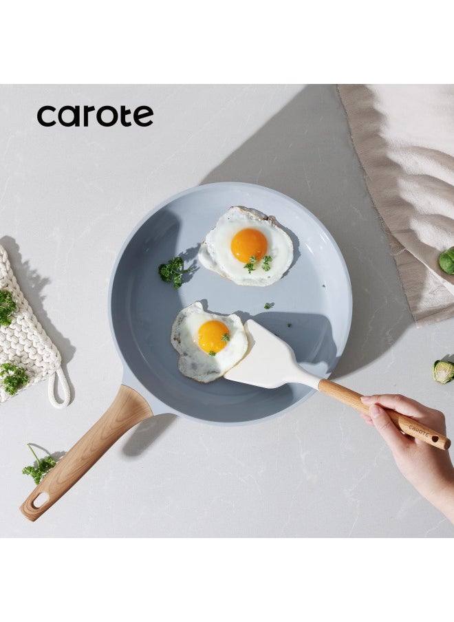 CAROTE 12 Pcs Ceramic Pots and Pans Set, Nonstick Cookware Sets Kitchen Cooking Set Induction Non Stick Pots and Pans PFAS and PFOA Free