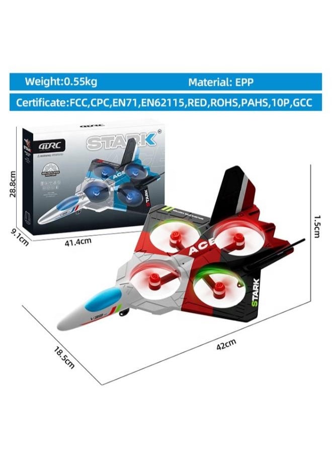 2.4GHz V39 RC Glider with WiFi Camera – Brushless Motor, LED Light, and EPP Foam RC Plane Multicolor