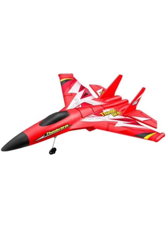 2CH remote control foam fighter hand throw takeoff glide remote control toy airplane hover air remote control toy with light