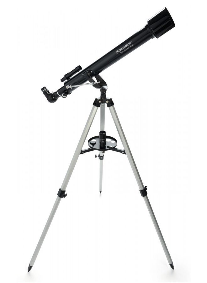 Celestron - PowerSeeker 60AZ Telescope - Manual Alt-Azimuth Telescope for Beginners - Compact and Portable - BONUS Astronomy Software Package - 60mm Aperture
