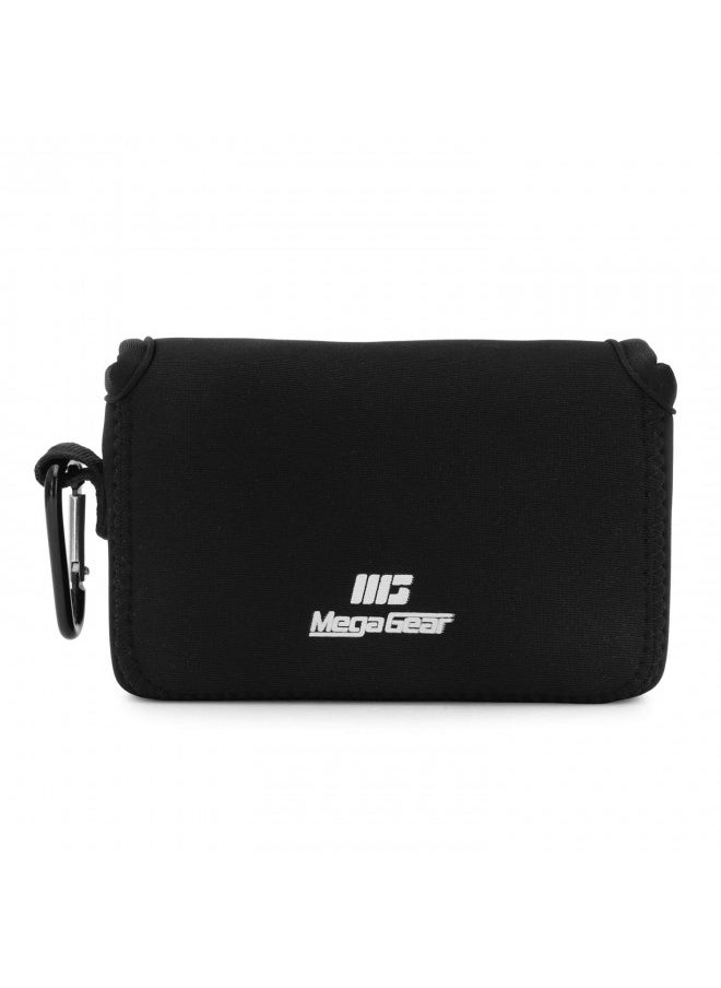 MegaGear MG1896 Ultra Light Neoprene Camera Case Compatible With Fujifilm X100V - Black, PU Leather