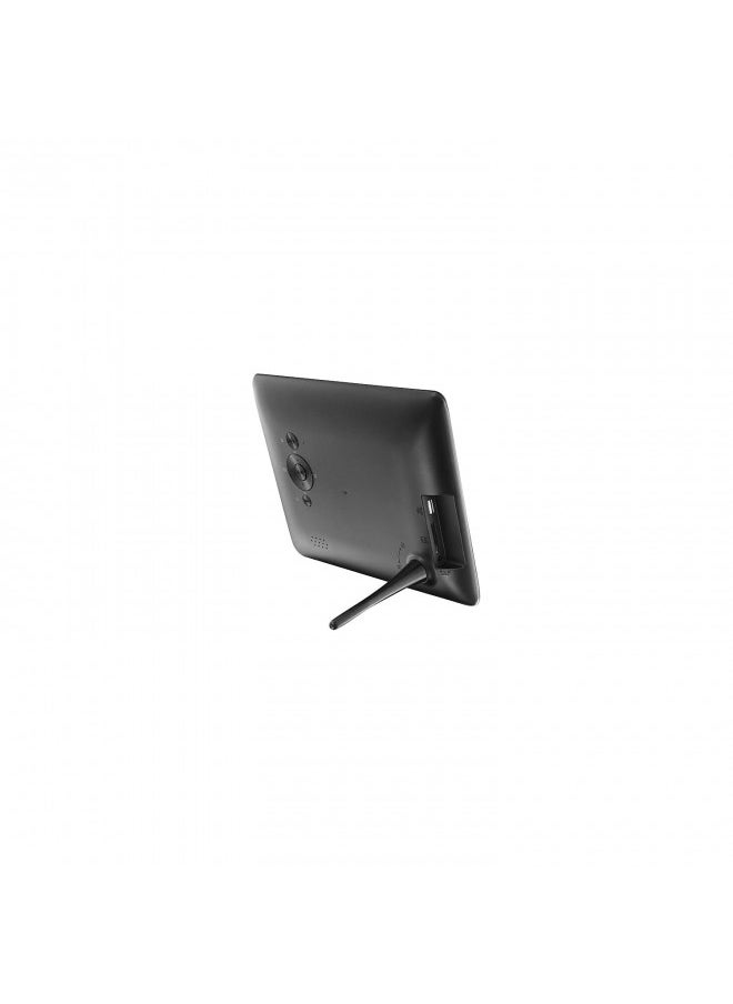 Aluratek 8 Inch LCD Digital Photo Frame with Auto Slideshow Using USB SD/SDHC (ADPF08SF) - Black