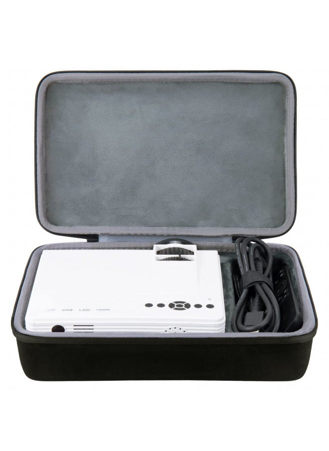 co2CREA Hard Case Replacement for AuKing Projector 2023 Upgraded Mini Projector 7500 lumens Multimedia Home Theater Video Projector
