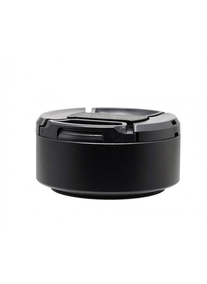 Fotasy Metal 40.5mm Lens Hood, 40.5mm Lens Hood for Canon Fuji Leica Leitz Nikon Olympus Panasonic Pentax Sony Lens, 40.5mm Screw-in Lens Hood
