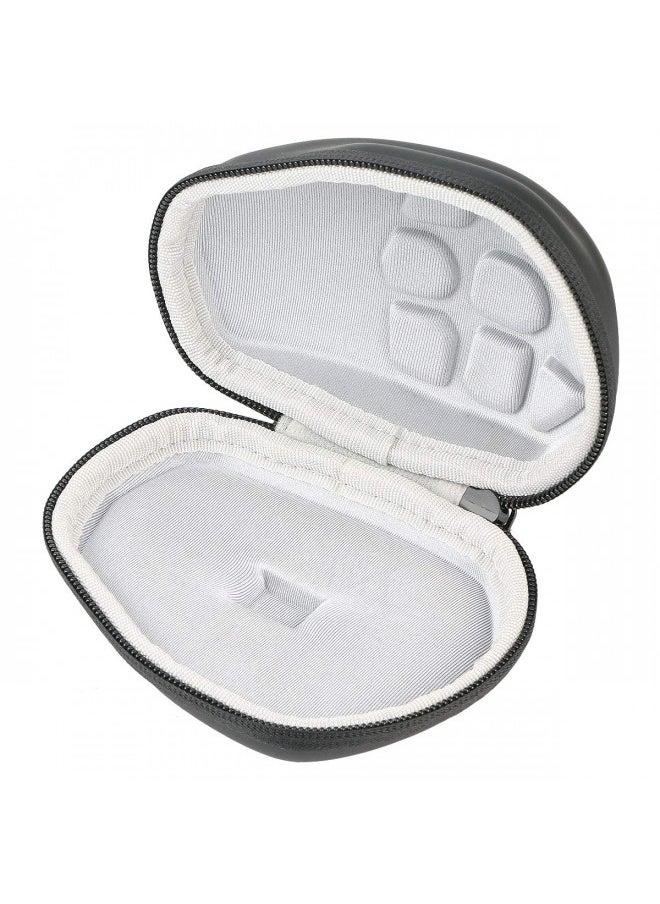 co2CREA Hard Travel Case Replacement for Logitech MX Master 3 / Master 2S Advanced Wireless Mouse (Black Case + Inside White)