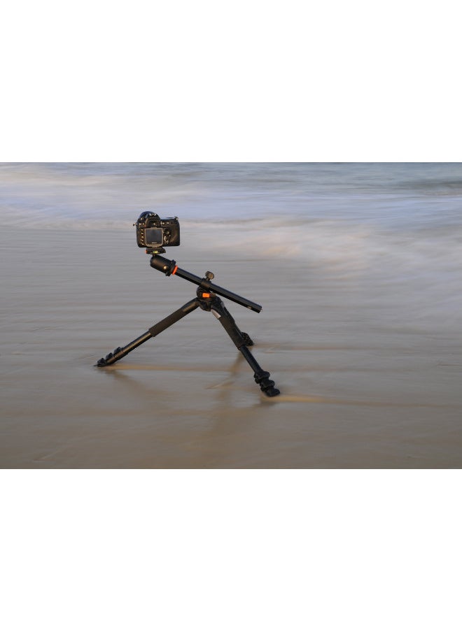 Vanguard Alta Pro 263AB 100 Aluminum Tripod with SBH-100 Ball Head for Sony, Nikon, Canon DSLR Cameras, Black