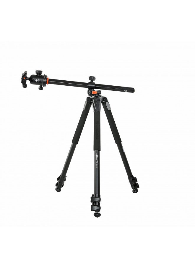 Vanguard Alta Pro 263AB 100 Aluminum Tripod with SBH-100 Ball Head for Sony, Nikon, Canon DSLR Cameras, Black