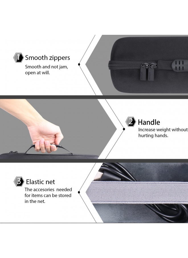 Hard Travel Case Replacement for Ultimate Ears MEGABLAST Portable Wi-Fi Bluetooth Speaker by co2CREA (Black)