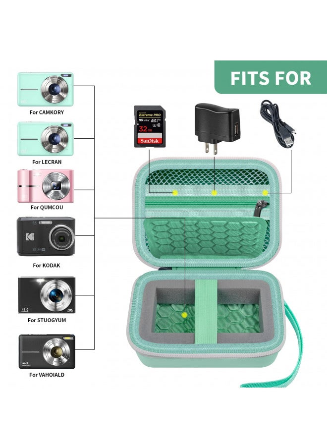 Carrying & Protective Case for Digital Camera, AbergBest 21 Mega Pixels 2.7
