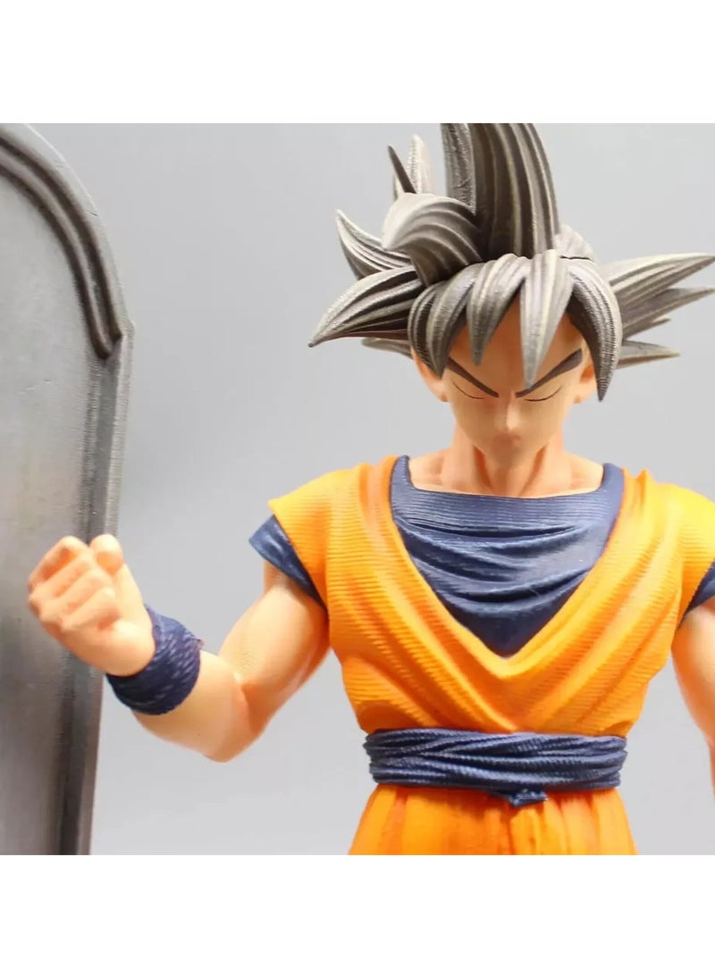 Anime Dragon Ball Z Son Goku mourn over Toriyama Akira's death Figure Statue Toy