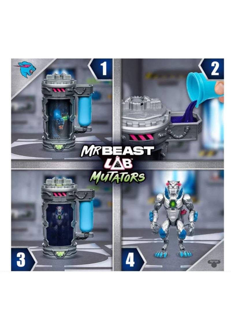 MR Beast Lab Mutators - Mutation Chamber Metallic Panther 72914