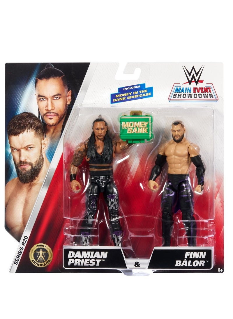 WWE Main Event Showdown - Damian Priest & Finn Balor Action Figures