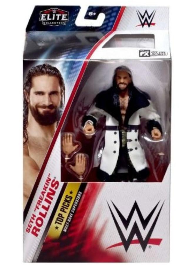 WWE Elite Collection Top Picks Action Figures - 1 Piece Only, Assorted/Character May Vary