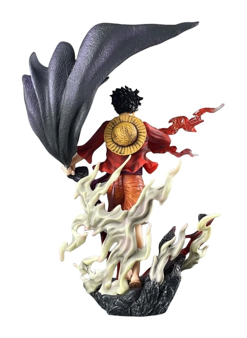 Glowing Cherry Luffy Action Figure - One Piece Collectible Gift Model Toy for Home Decor