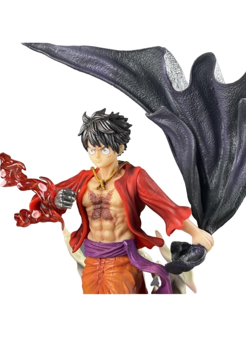 Glowing Cherry Luffy Action Figure - One Piece Collectible Gift Model Toy for Home Decor