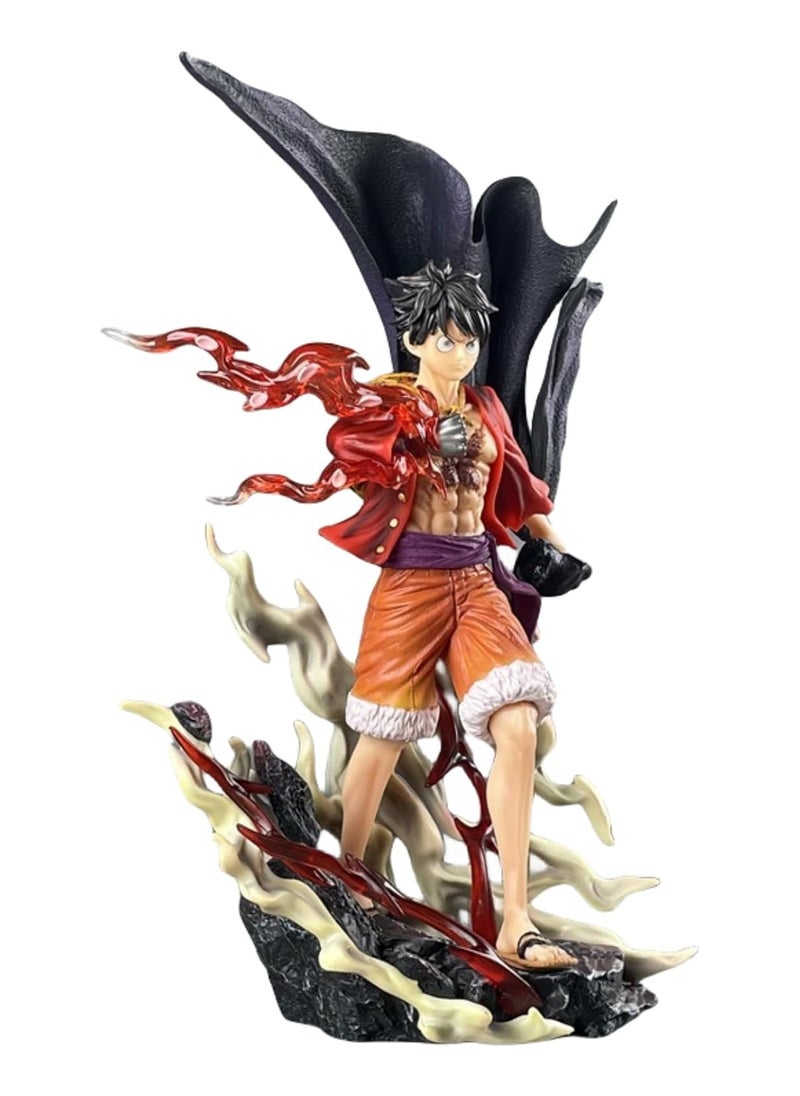 Glowing Cherry Luffy Action Figure - One Piece Collectible Gift Model Toy for Home Decor