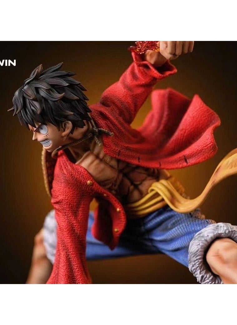 Battle Luffy Anime Heroes Game Figurines Toys Interactive Action Figures Toy Dolls Model Ornaments Statues