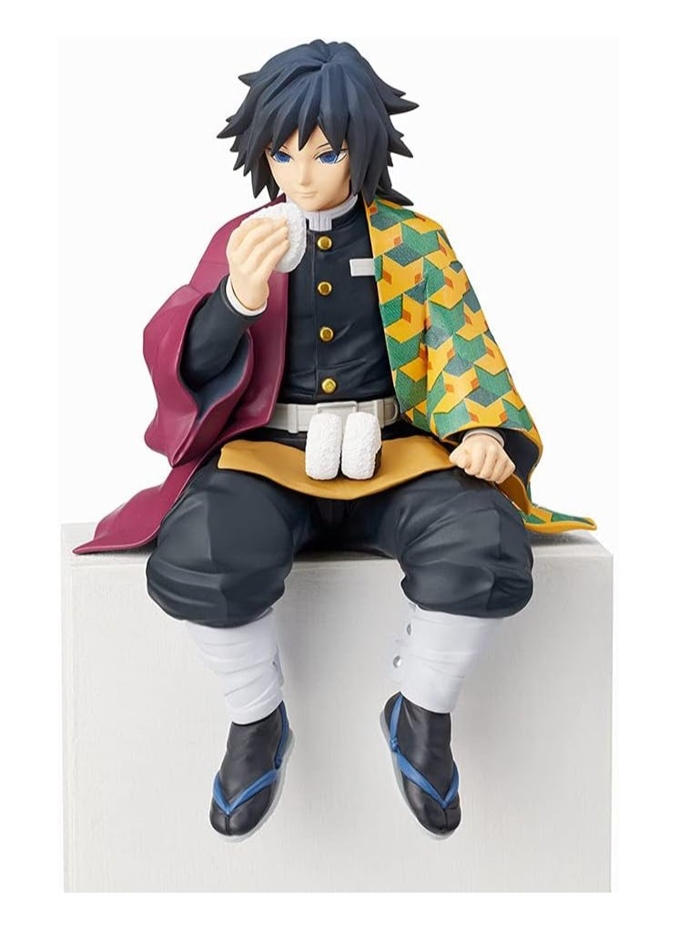 Demon Slayer Kimetsu no Yaiba Giyu Tomioka Perching Figure - Premium Collectible Anime PVC Action Figure