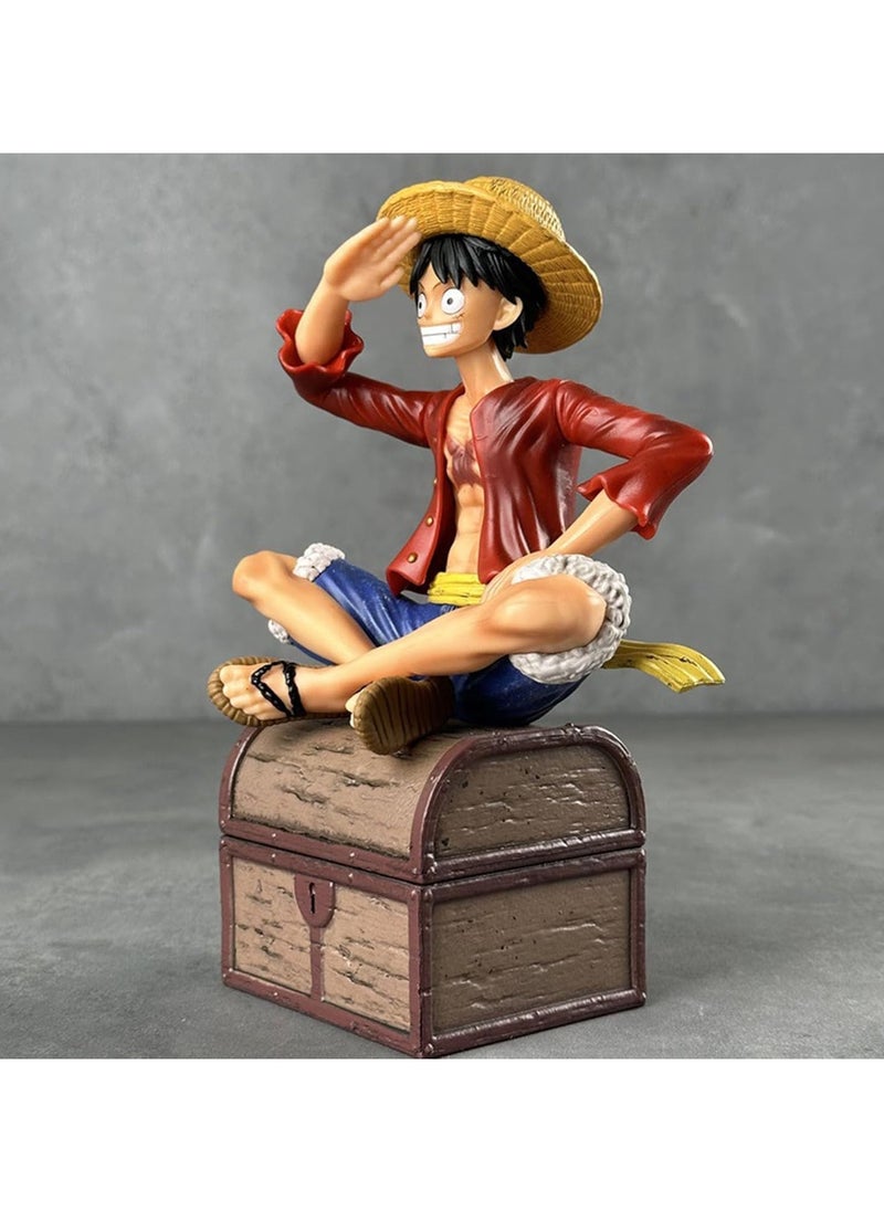 Monkey D. Luffy Figure-Anime Resonance Luffy Statue Figure Collection Home Decoration Gift Model Toy Anime Figure