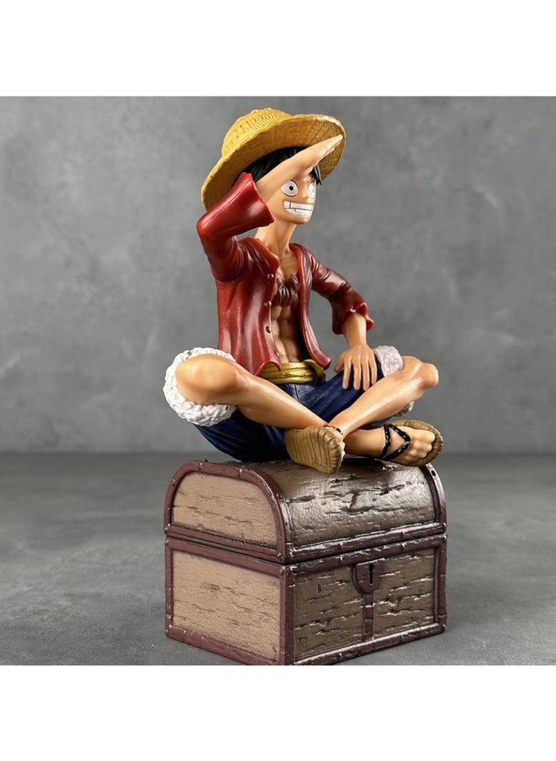 Monkey D. Luffy Figure-Anime Resonance Luffy Statue Figure Collection Home Decoration Gift Model Toy Anime Figure