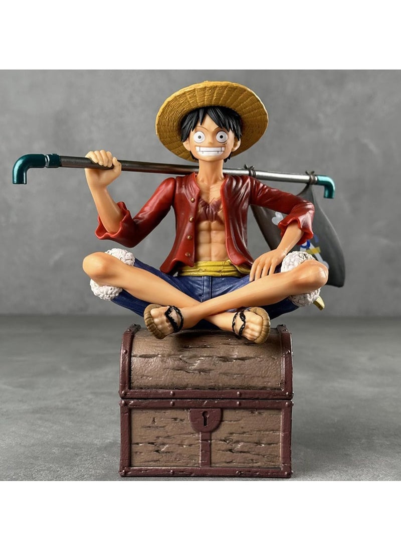 Monkey D. Luffy Figure-Anime Resonance Luffy Statue Figure Collection Home Decoration Gift Model Toy Anime Figure