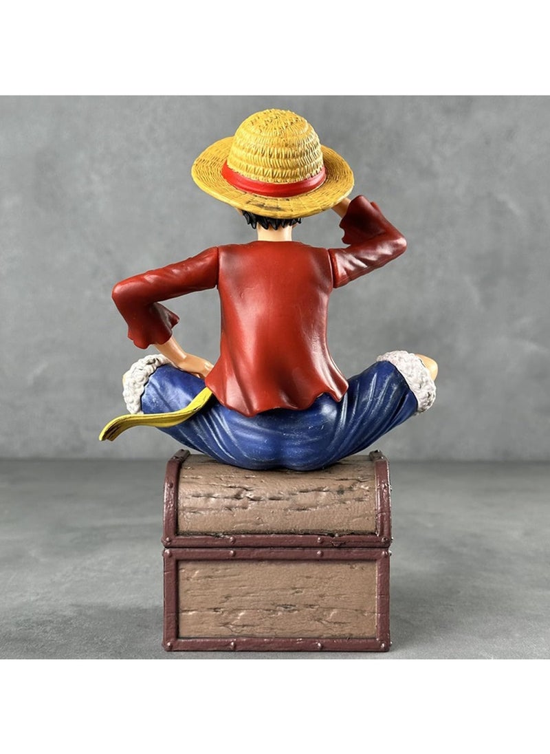 Monkey D. Luffy Figure-Anime Resonance Luffy Statue Figure Collection Home Decoration Gift Model Toy Anime Figure