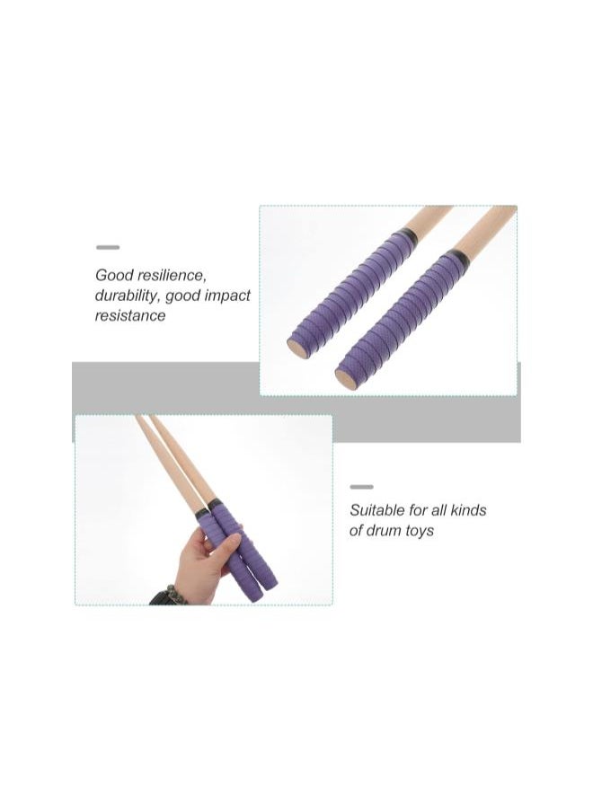 Pair of 350*20MM Maibachi of Taiko Drum Drumsticks drumsticks (Purple)