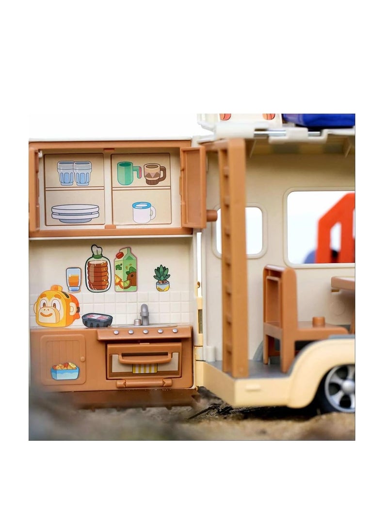 Bluey Caravan Adventures Playset