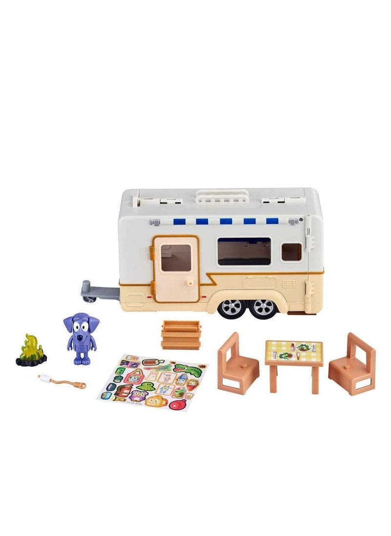 Bluey Caravan Adventures Playset