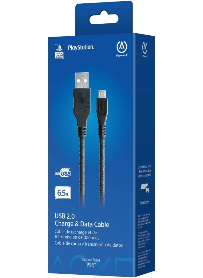 PowerA USB Charging Cable for PlayStation 4