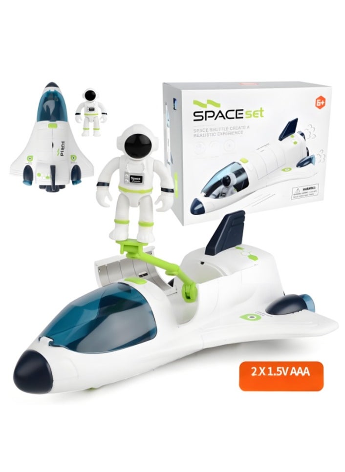 Space Shuttle Toy, Rocket Ship with Astronaut, Space toys for kids 3-5Year