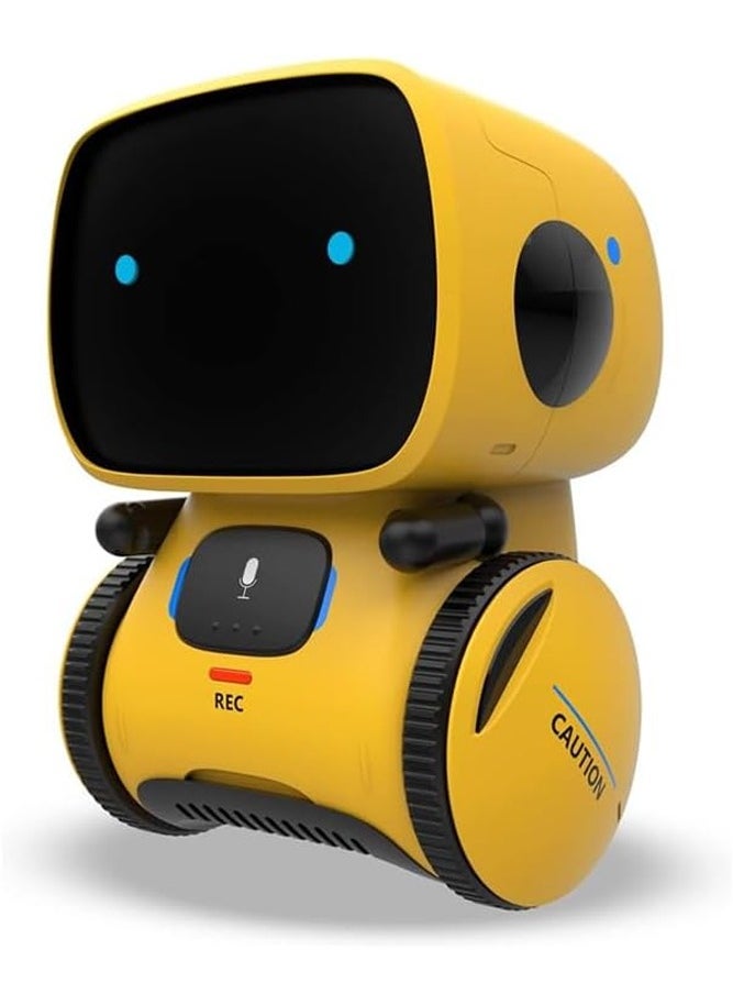 Smart Talking Robot Toy – Interactive Voice-Controlled Robot with Singing, Dancing, and Repeating for Kids 3+