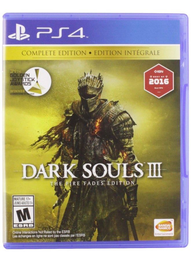 Dark Souls III: The Fire Fades Edition - PlayStation 4