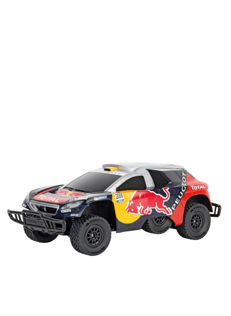 Carrera R/C Peugeot 08 DKR 16 Red Bull 1:16