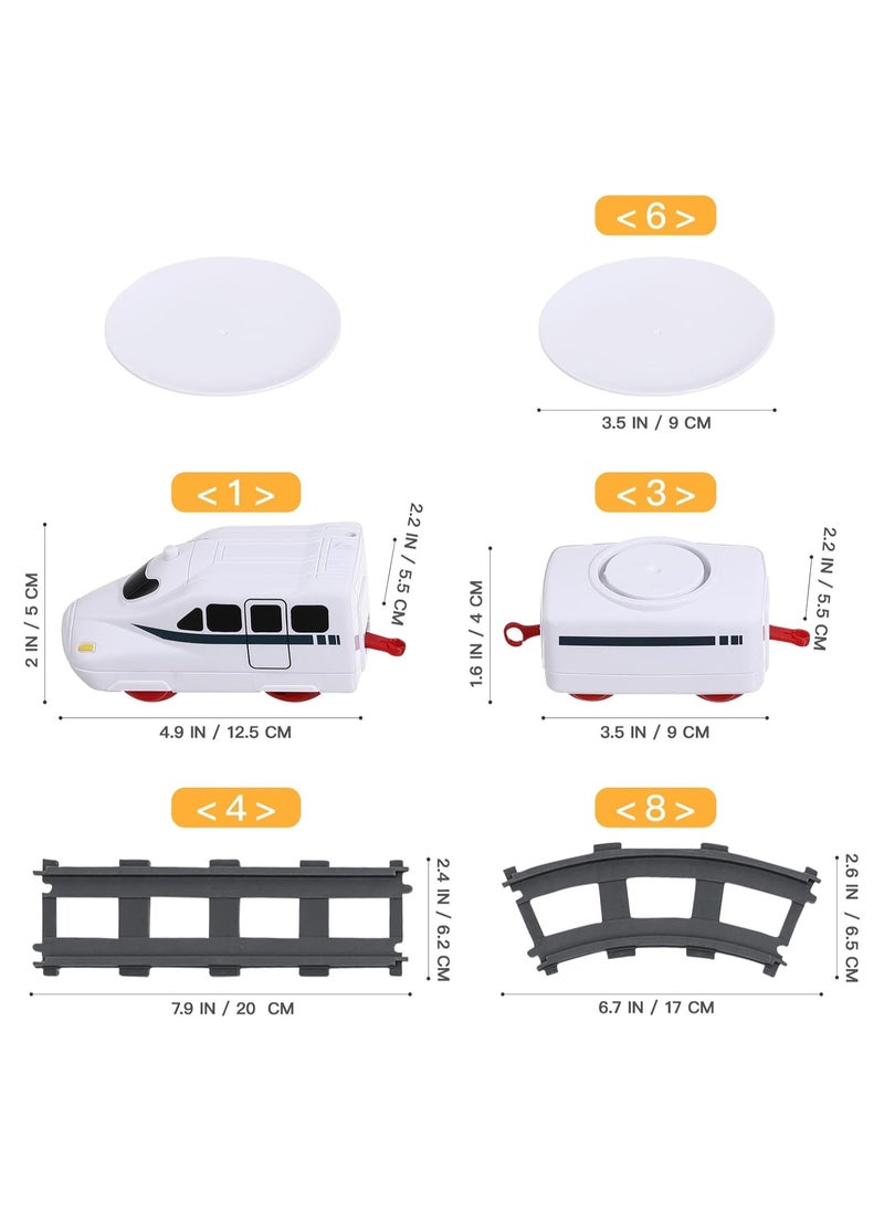 Sushi Train Toys - Child Day Rotating Sushi Bar Train Goes Around Train Toys Japanese Sashimi Plates Sushi Serving Tray for Child Days of Week DIY Sushi Making Supplies