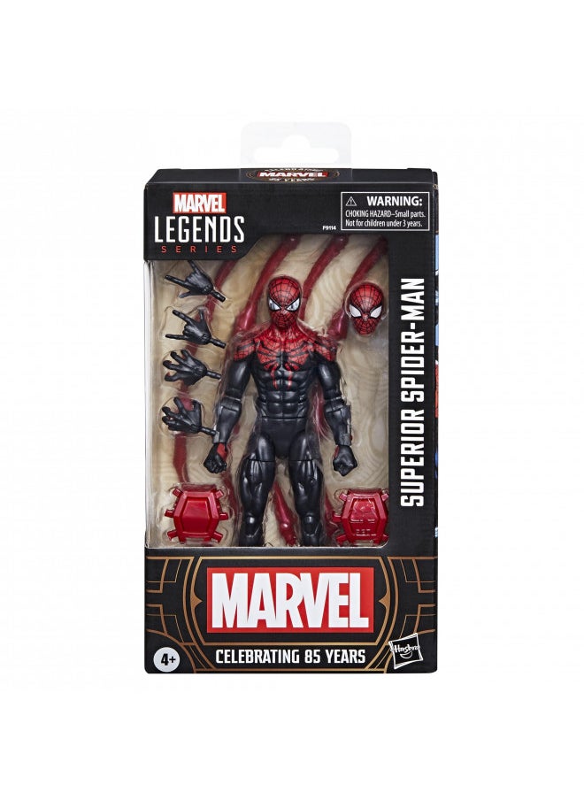 Marvel Legends Series Superior Spider-Man, 85th Anniversary Comics Collectible 6-Inch Action Figure