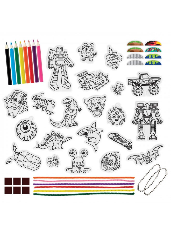 Shrinky Dinks Cool Stuff Activity Set, Kids Art and Craft Activity Set, by Just Play