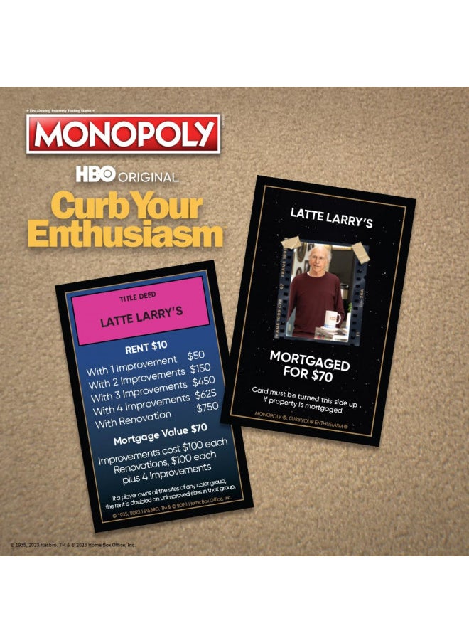 Monopoly: Curb Your Enthusiasm | Collectible Game Based On Hit HBO Comedy Series